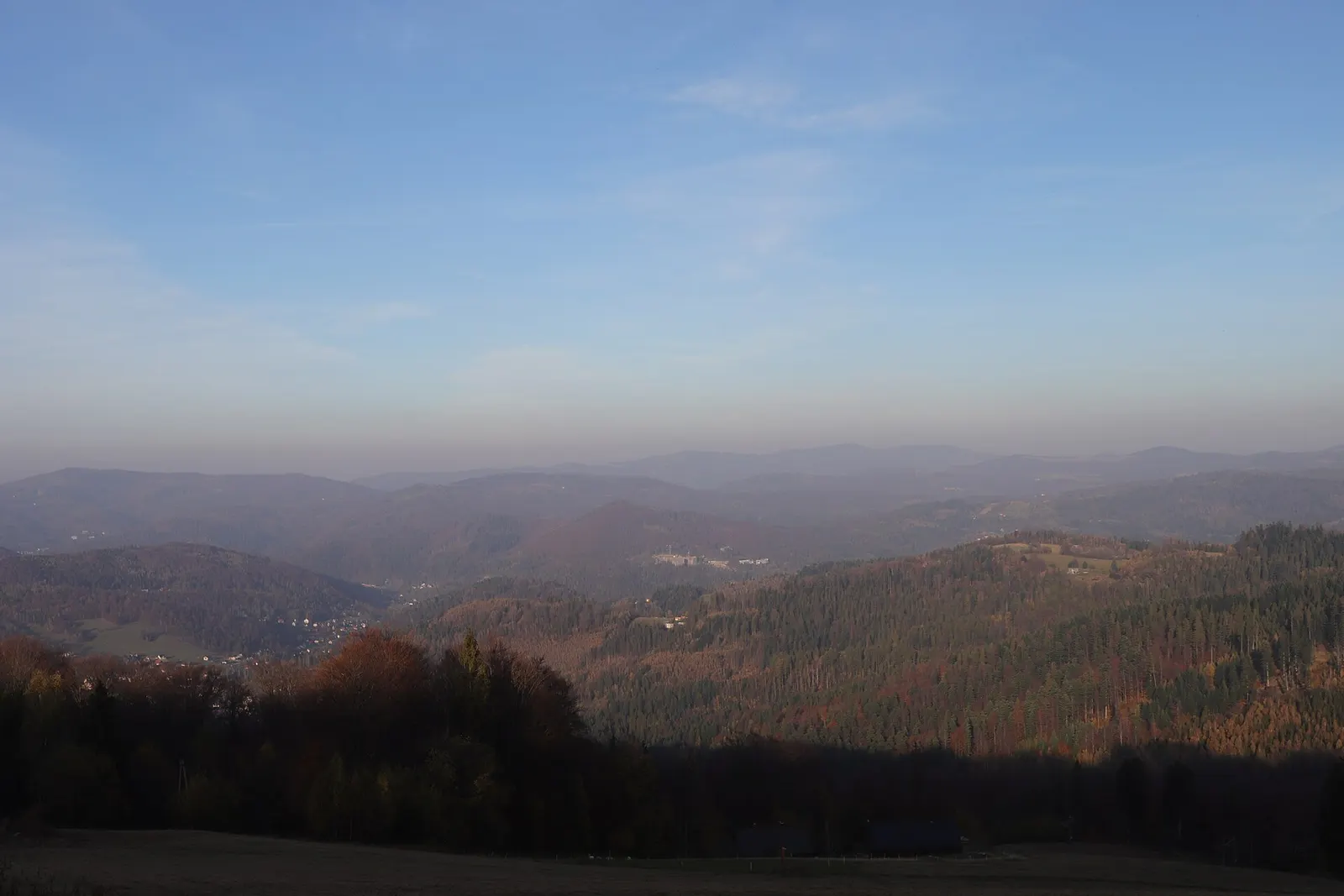 Soszów Wielki w Beskidzie Śląskim